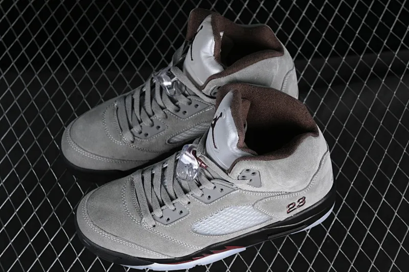 All categories Air Jordan Jordan series basketball shoes Air Jordan 5 A Ma Maniére x Air Jordan 5 "Light Bone" AJ5 Joe 5 white gray FD1330-006